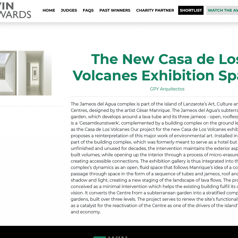 GPY Arquitectos - WIN Awards